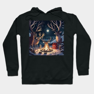 Reindeer christmas camp Hoodie